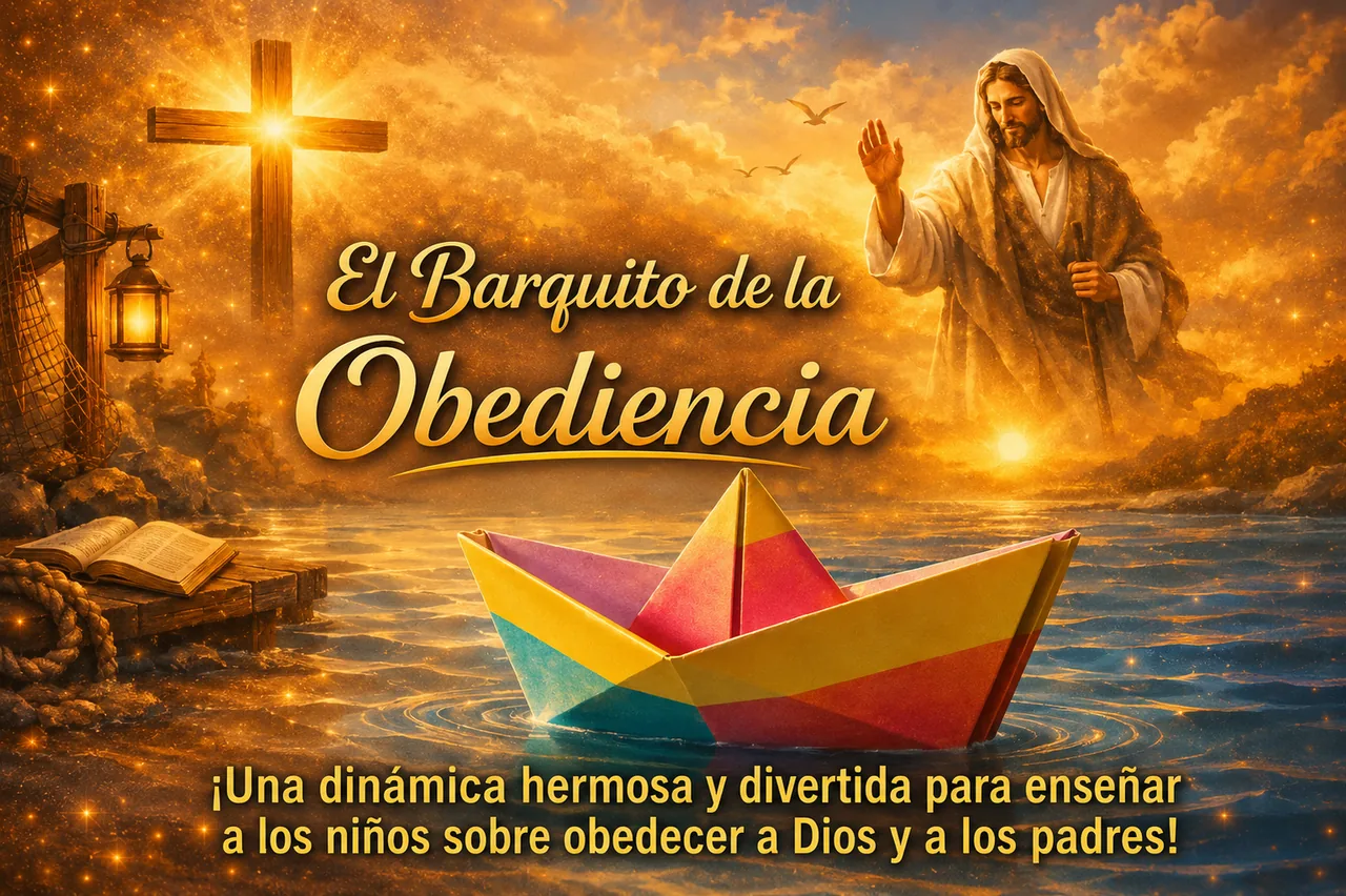 Dinámica El Barquito de la Obediencia: enseñar a los niños a obedecer a Dios y a los padres